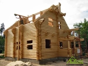 Как построить дом из бревна