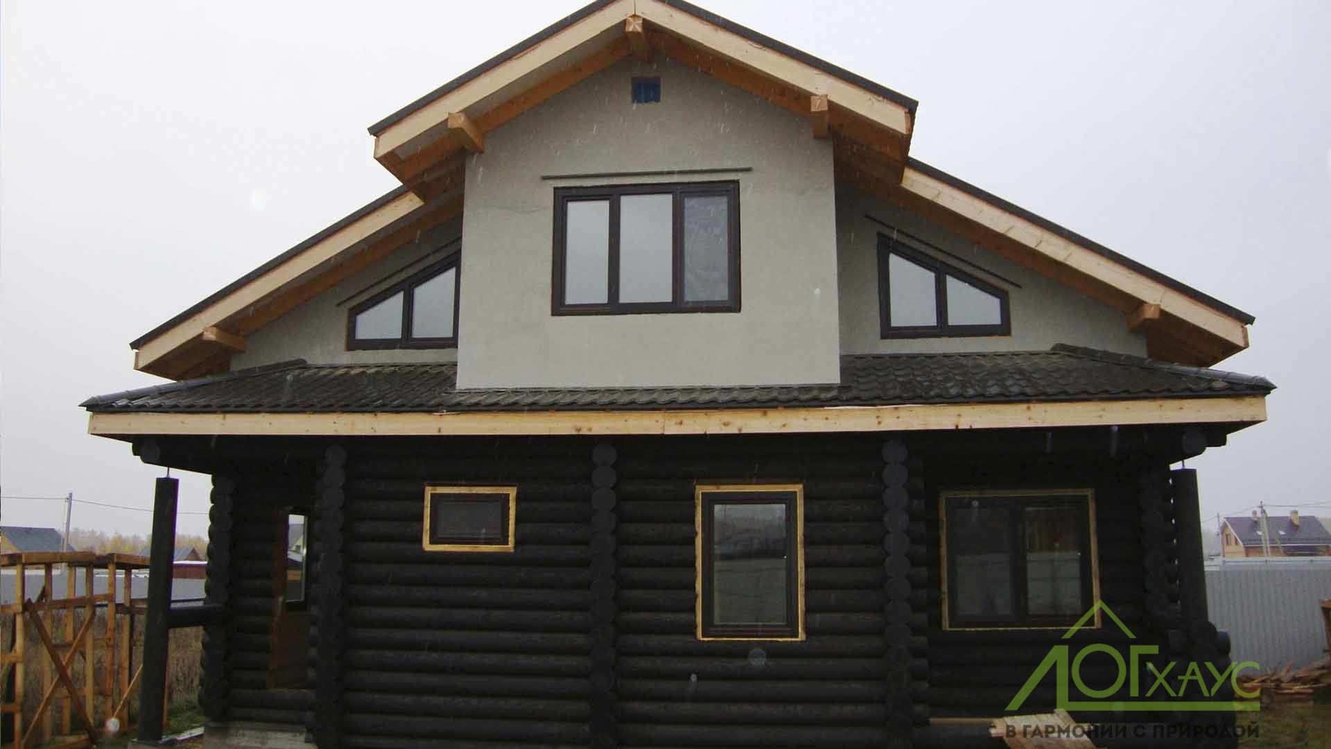 Строительство комбинированного дома