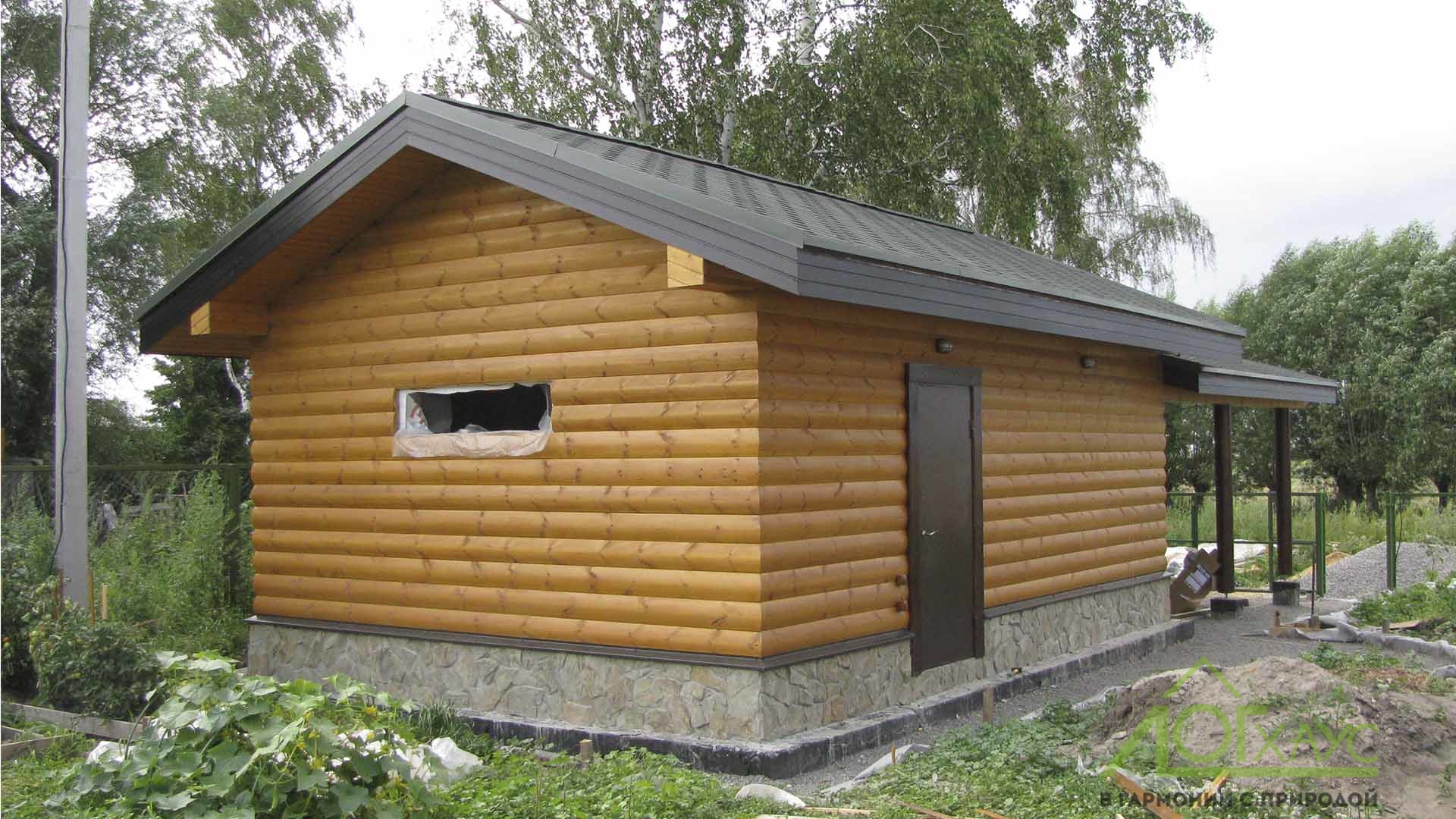 Шведский теплый гараж с плоской используемой кровлей на УШП. Цена, планировки, спецификация