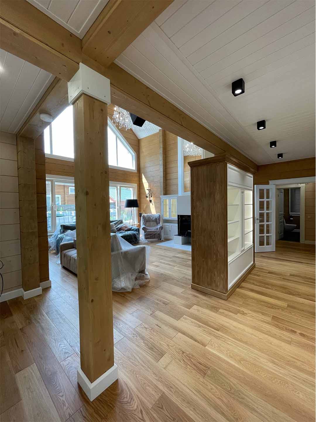Комплексная отделка деревянного дома